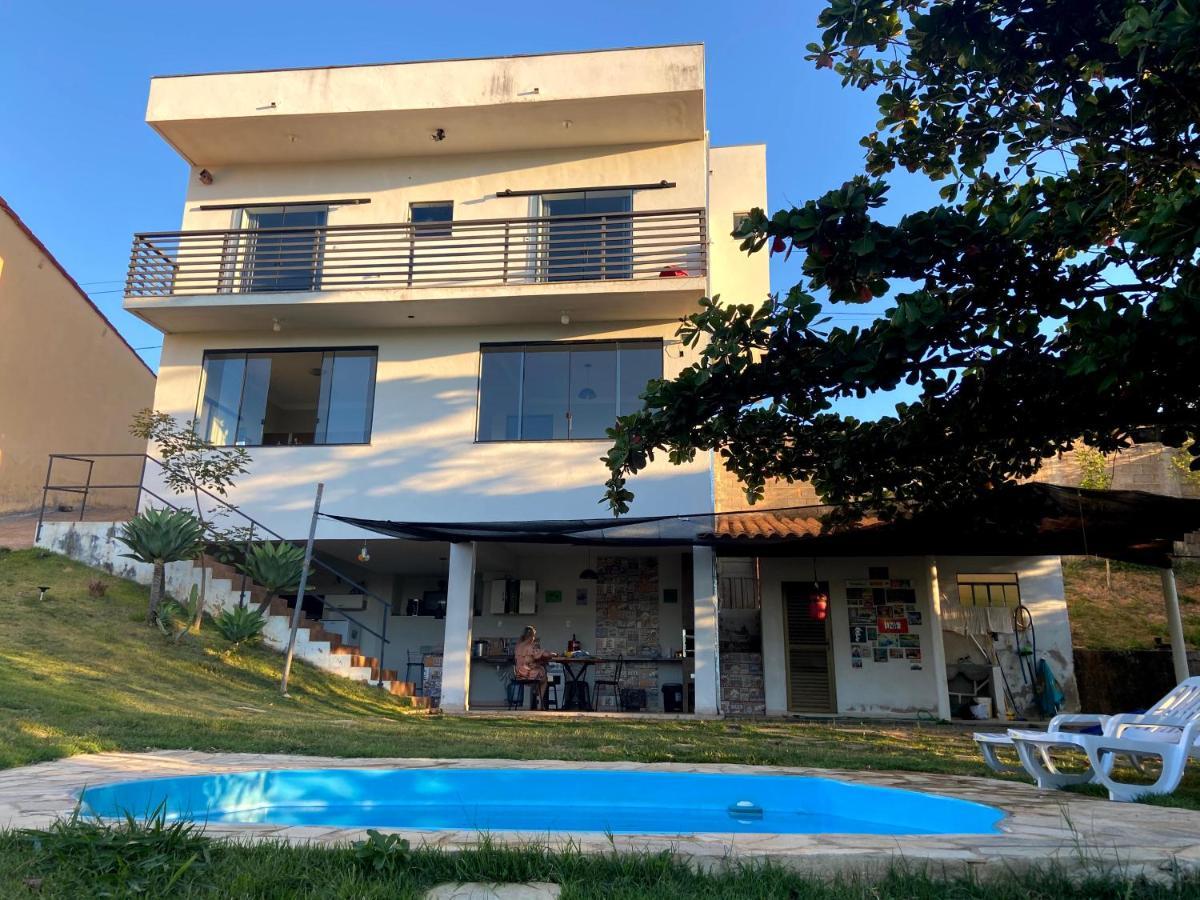 Casa Com Piscina Fundo Pra Represa E Ar Condicionado Casinhabrancadevaranda Ijaci Exterior photo